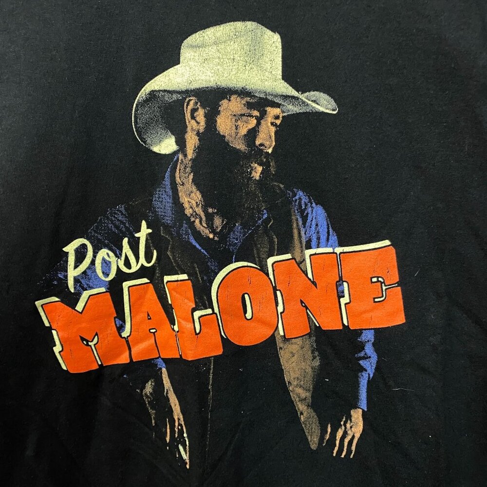 Post Malone Cowboy F-1 Trillion Album Country T-Shirt 3XL - Picture 2 of 4